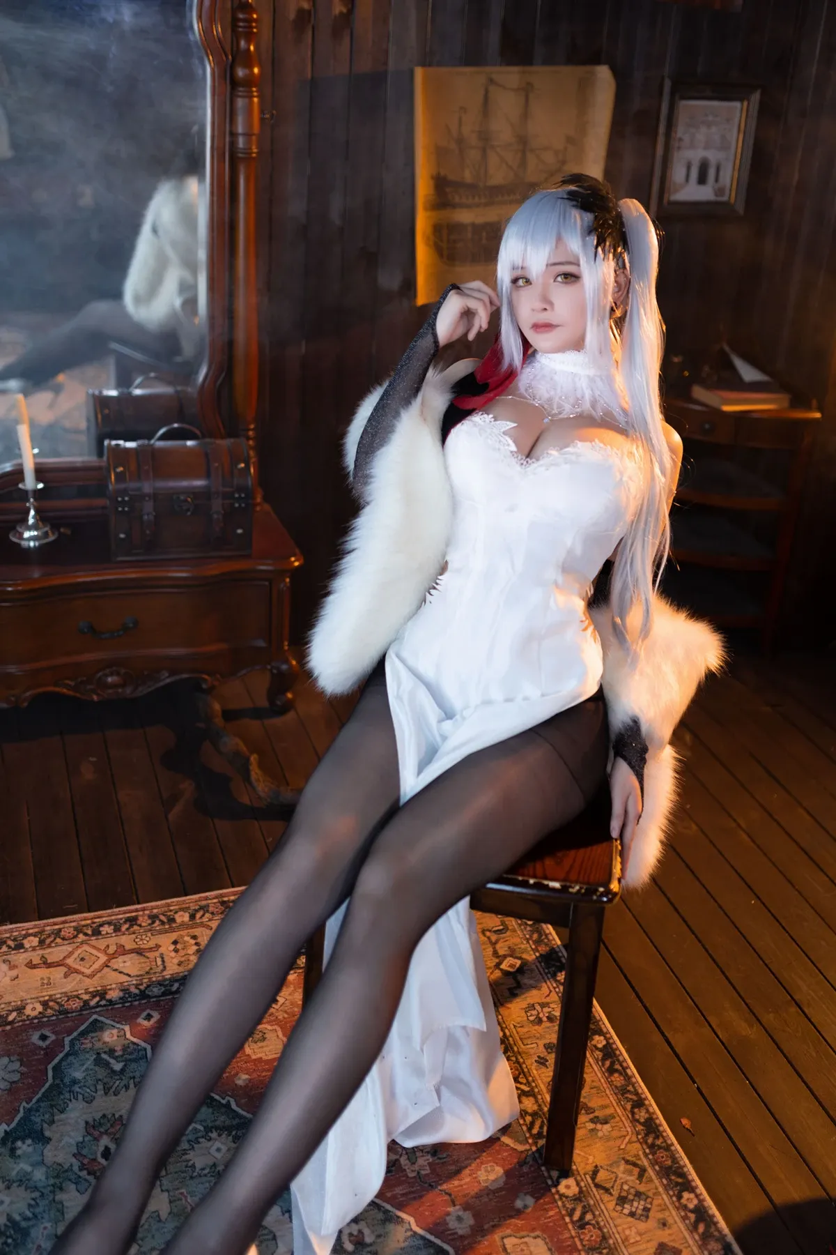 Cosplay 前羽_rr – 碧蓝航线 德雷克 （40）