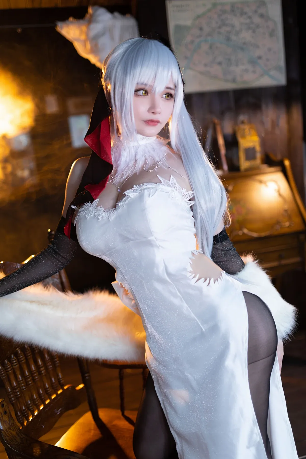 Cosplay 前羽_rr – 碧蓝航线 德雷克 (6)