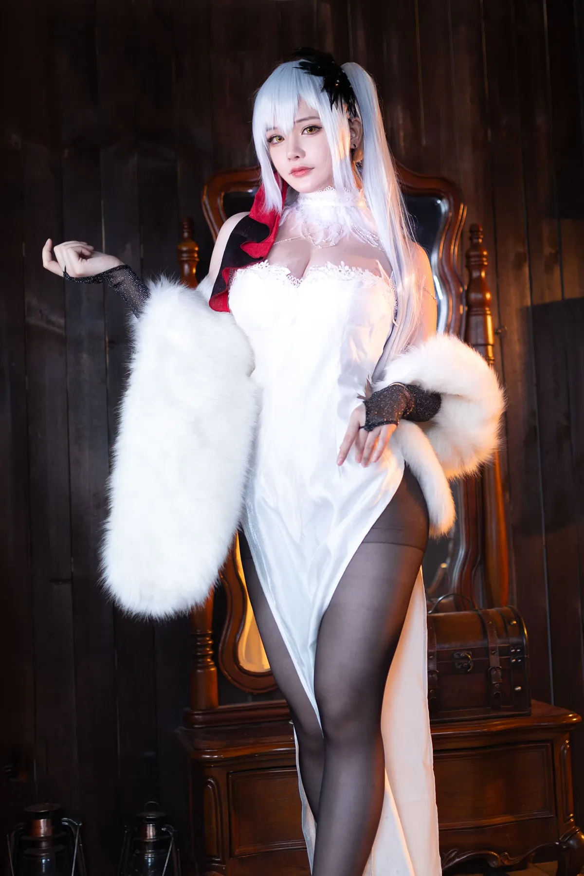 Cosplay 前羽_rr – 碧蓝航线 德雷克 (10)