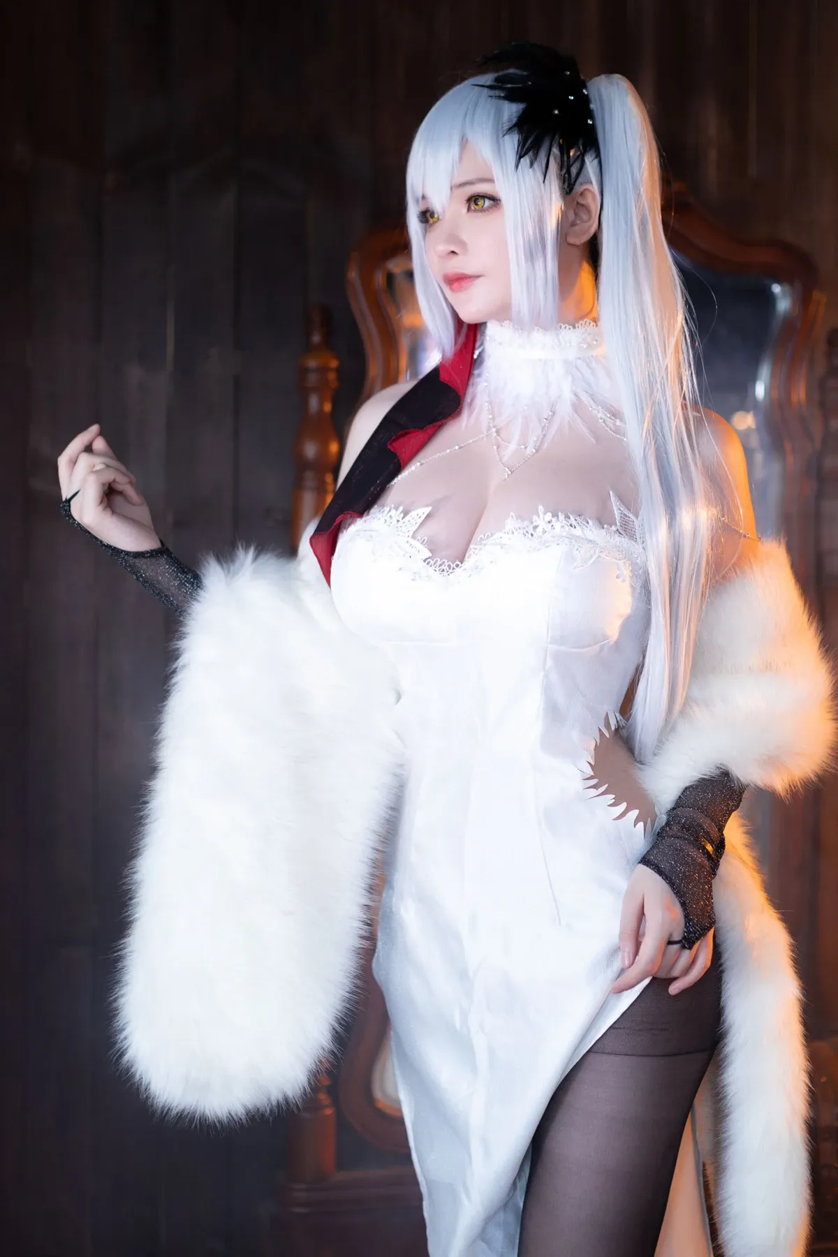 Cosplay 前羽_rr – 碧蓝航线 德雷克 (11)