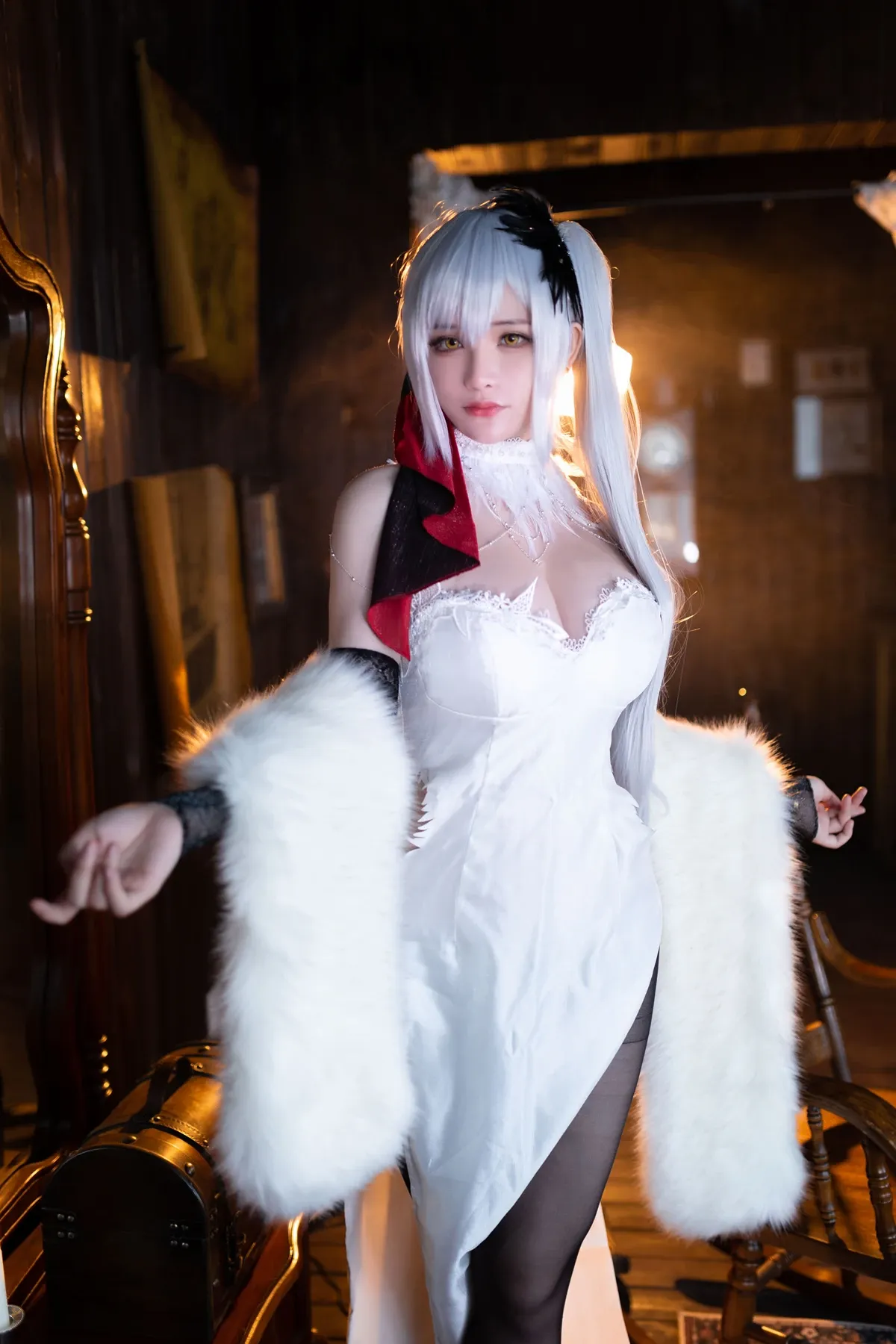 Cosplay 前羽_rr – 碧蓝航线 德雷克 (12)
