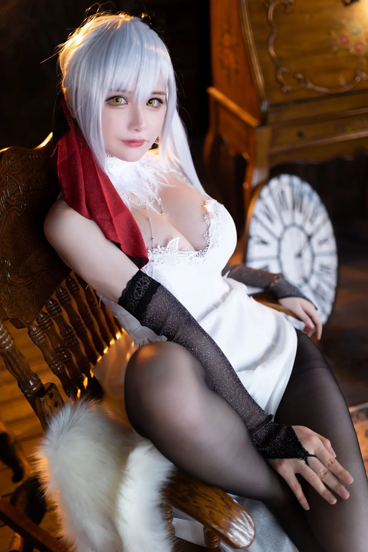 Cosplay 前羽_rr – 碧蓝航线 德雷克 (17)