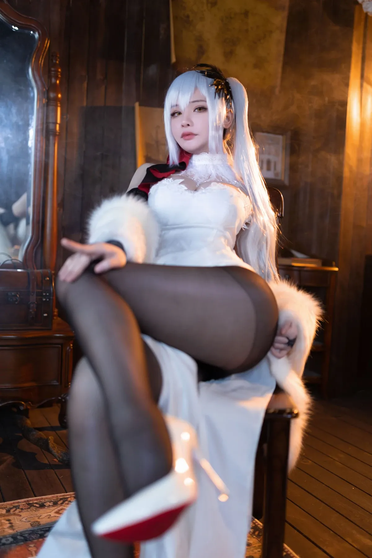 Cosplay 前羽_rr – 碧蓝航线 德雷克 (27)