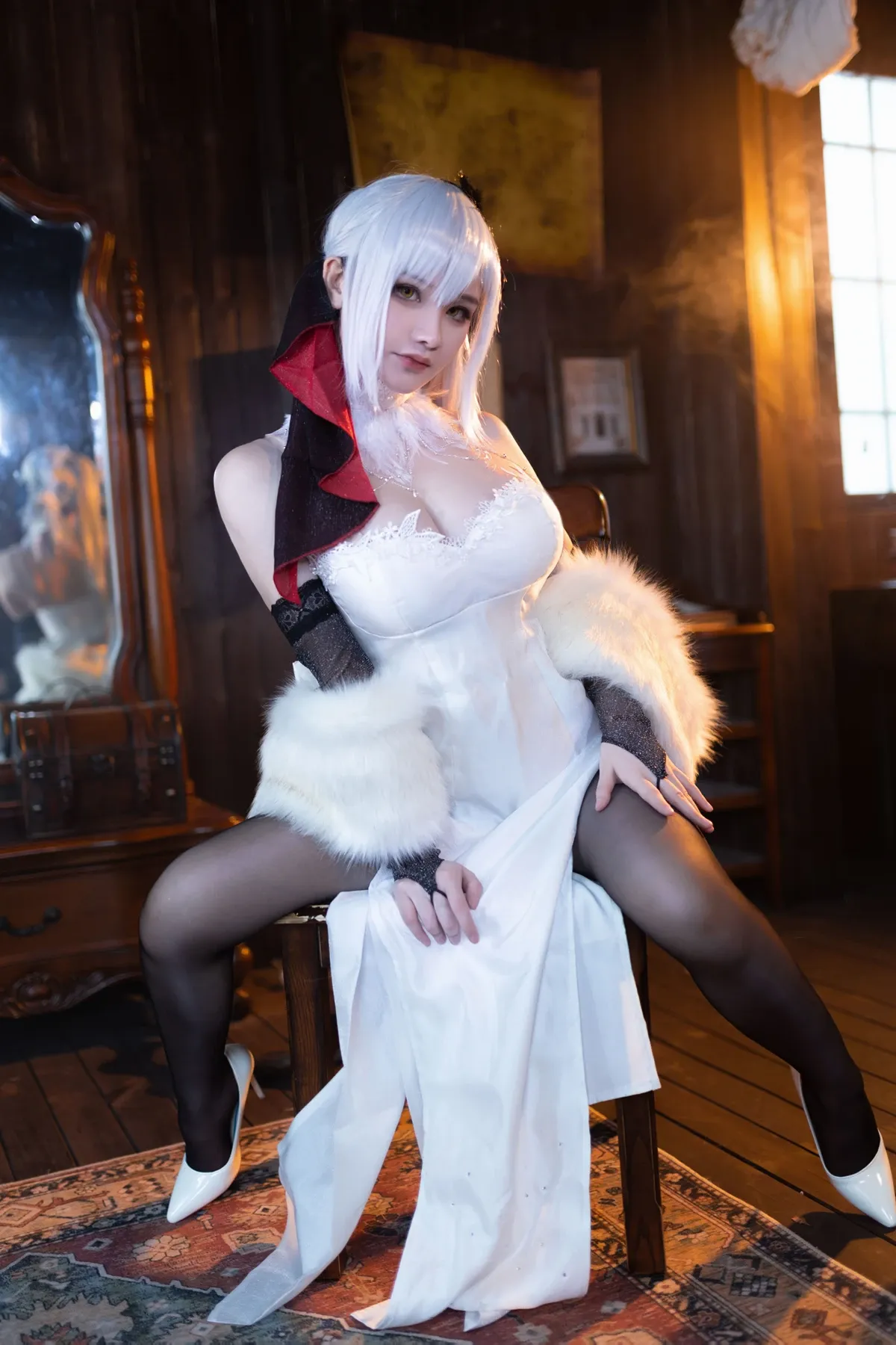 Cosplay 前羽_rr – 碧蓝航线 德雷克 (28)