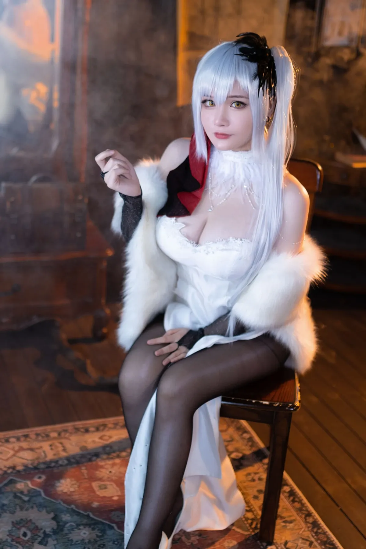 Cosplay 前羽_rr – 碧蓝航线 德雷克 (29)