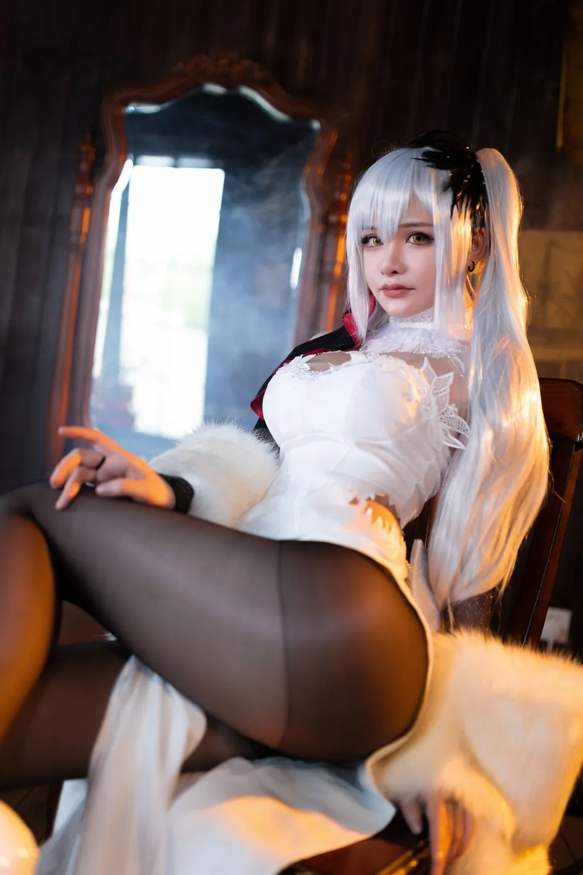 Cosplay 前羽_rr – 碧蓝航线 德雷克 （36）