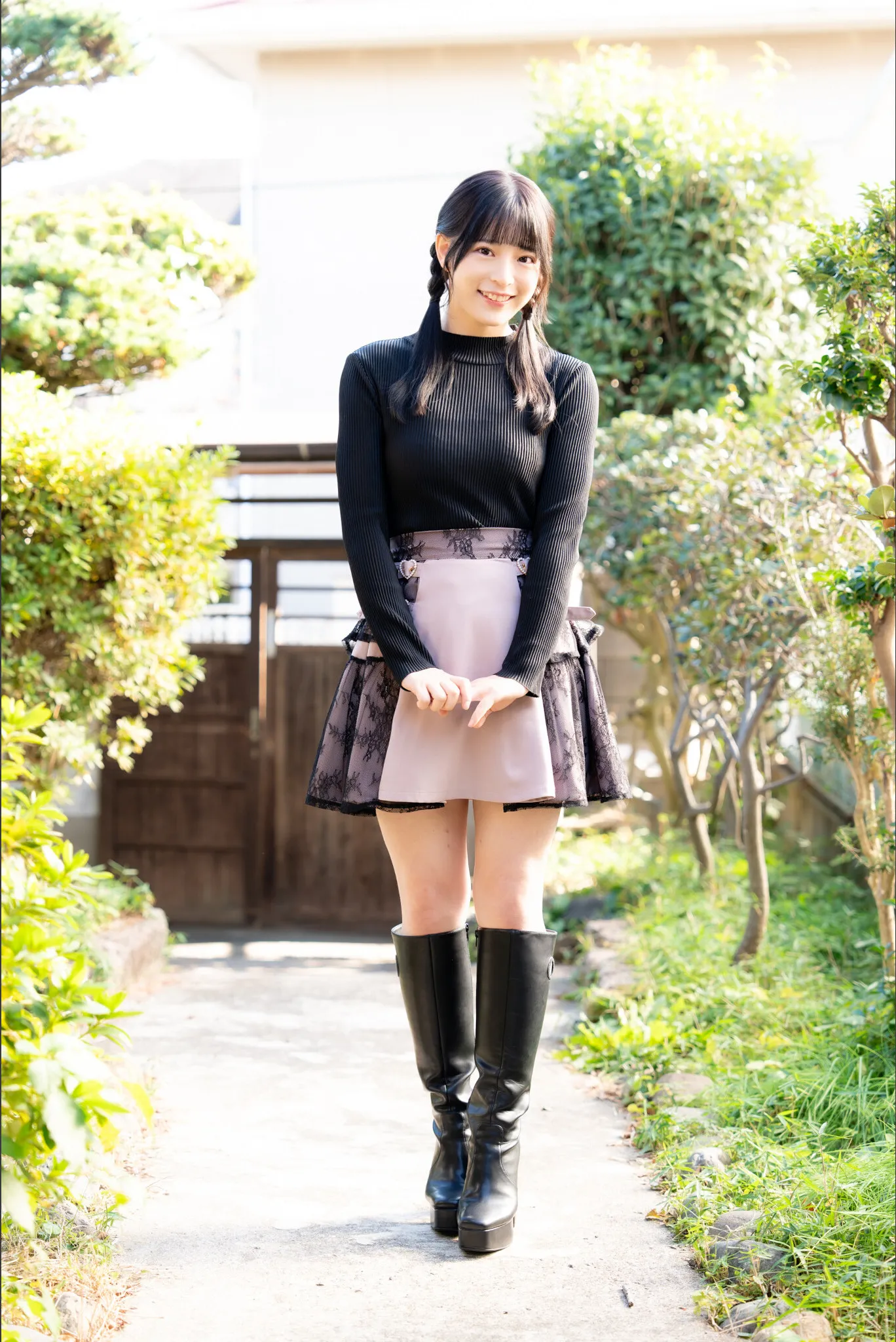 Miyabi Nagano 長野雅, デジタル写真集 グラビアプレス 「帰省」 Set.02