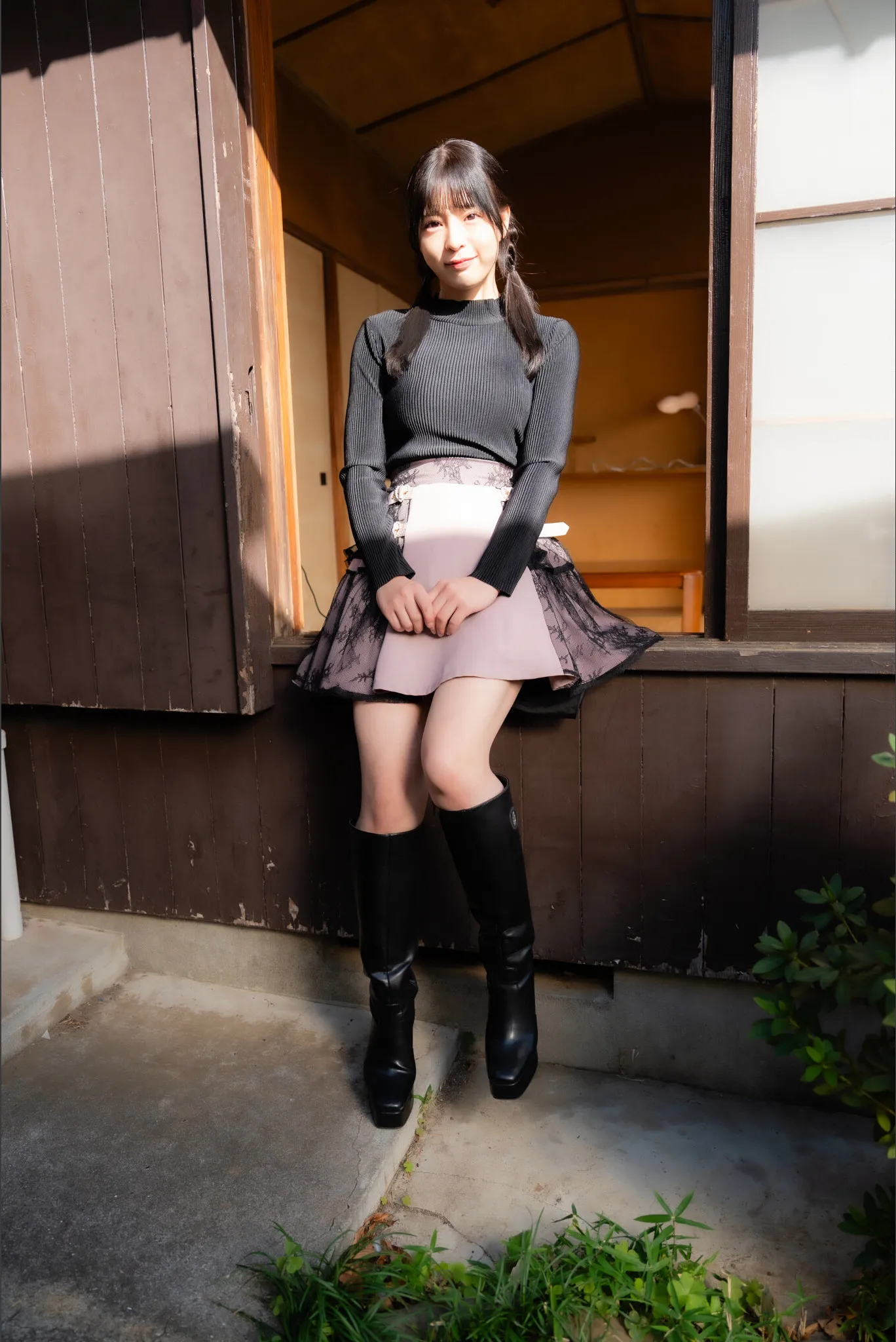 Miyabi Nagano 長野雅, デジタル写真集 グラビアプレス 「帰省」 Set.02
