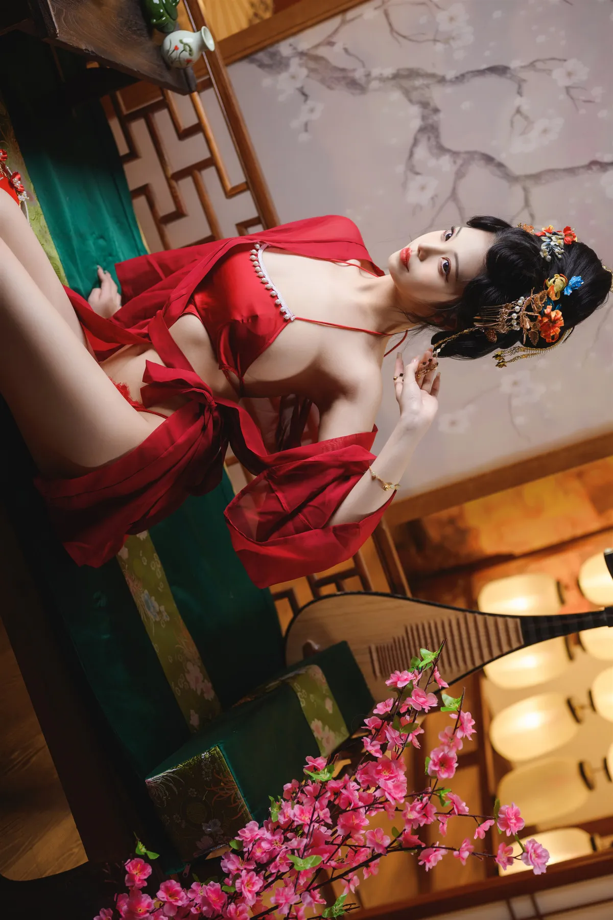 Cosplay 蜜汁猫裘Mizhimaoqiu 唐宫夜宴