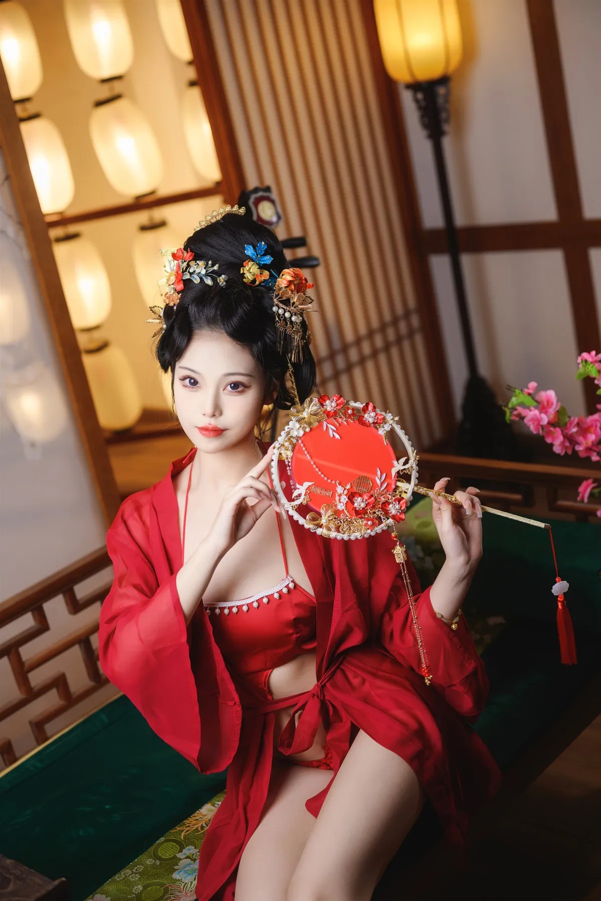 Cosplay 蜜汁猫裘Mizhimaoqiu 唐宫夜宴
