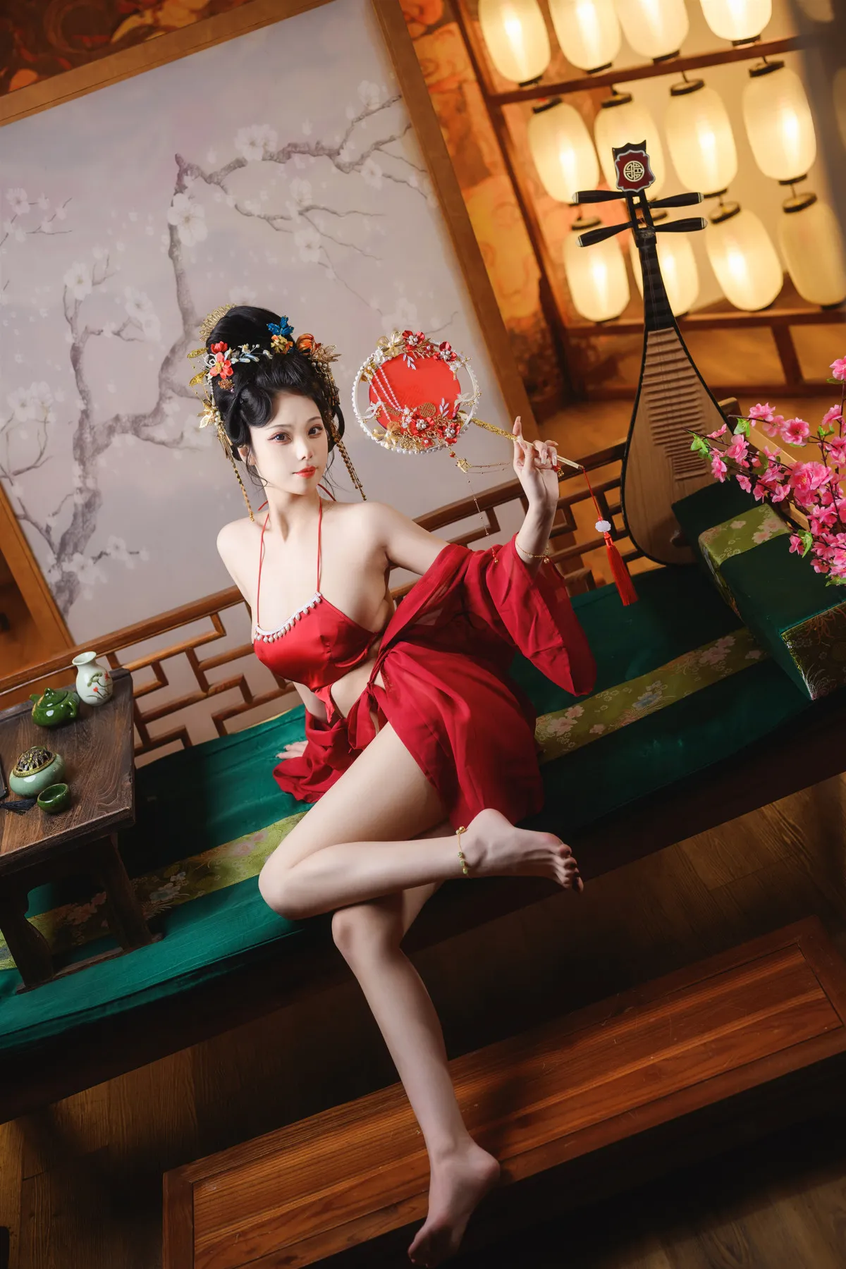 Cosplay 蜜汁猫裘Mizhimaoqiu 唐宫夜宴