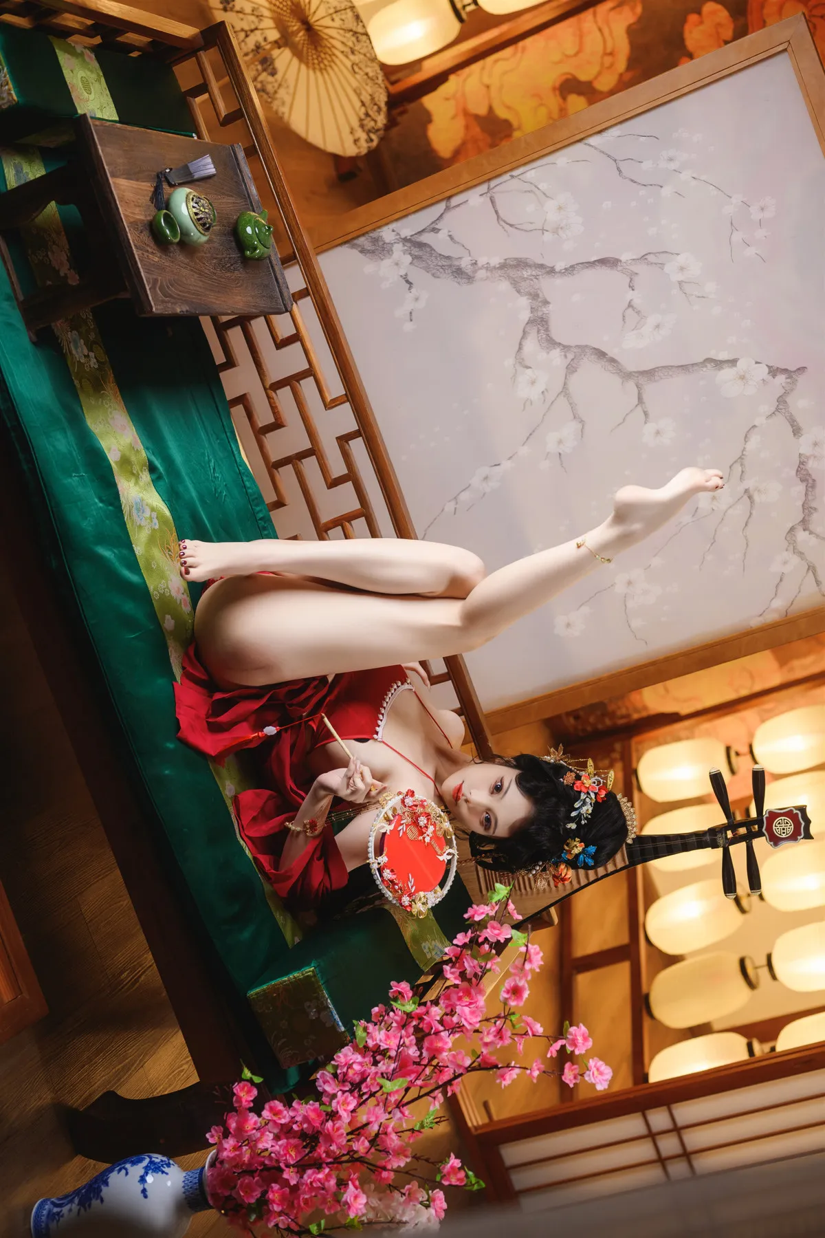 Cosplay 蜜汁猫裘Mizhimaoqiu 唐宫夜宴