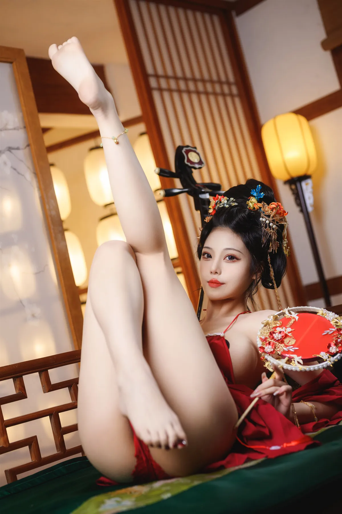 Cosplay 蜜汁猫裘Mizhimaoqiu 唐宫夜宴