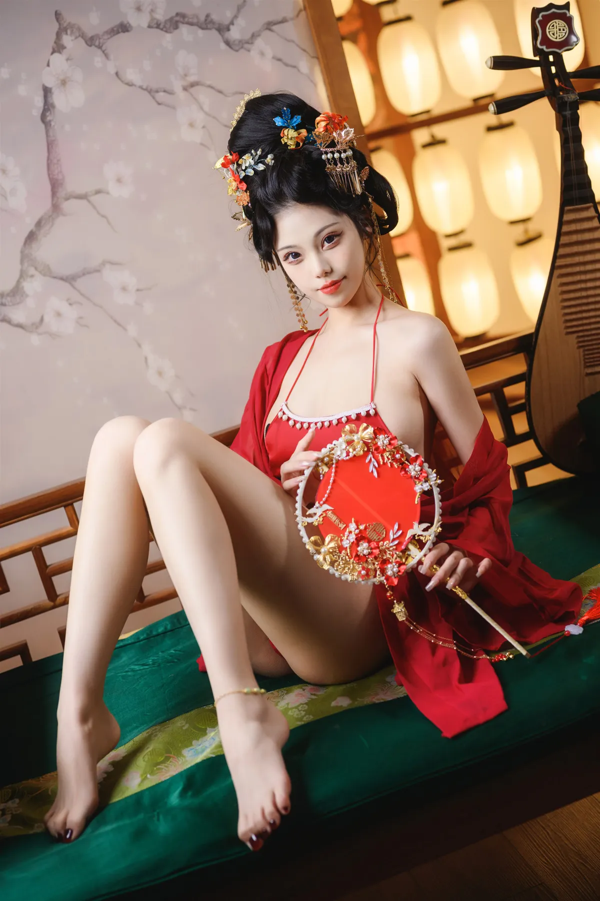 Cosplay 蜜汁猫裘Mizhimaoqiu 唐宫夜宴