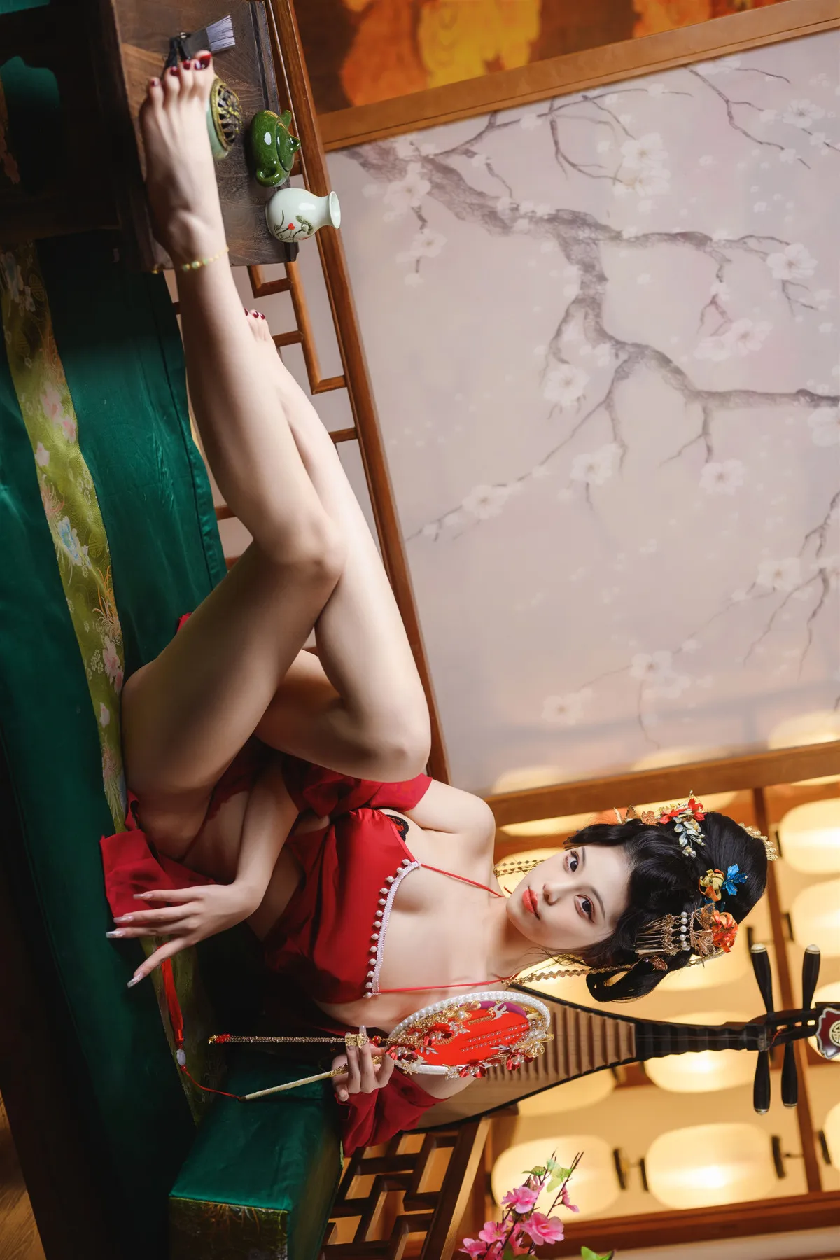 Cosplay 蜜汁猫裘Mizhimaoqiu 唐宫夜宴