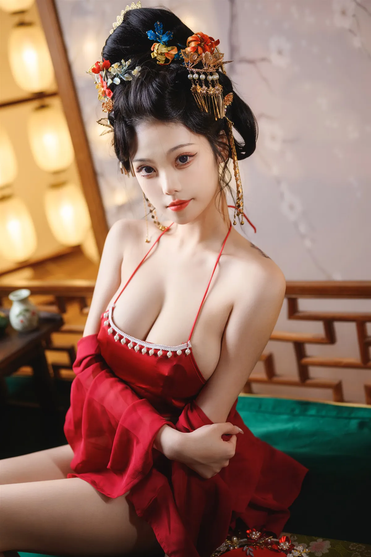 Cosplay 蜜汁猫裘Mizhimaoqiu 唐宫夜宴