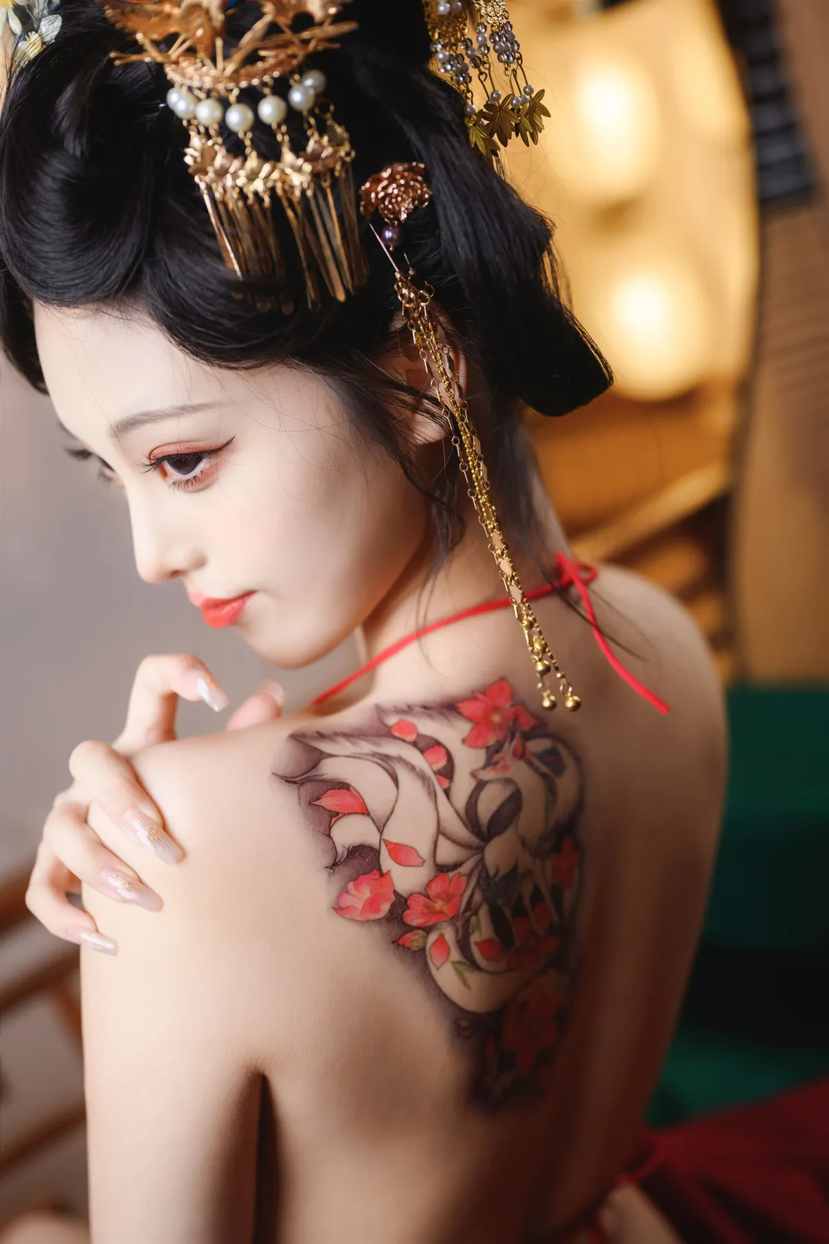 Cosplay 蜜汁猫裘Mizhimaoqiu 唐宫夜宴