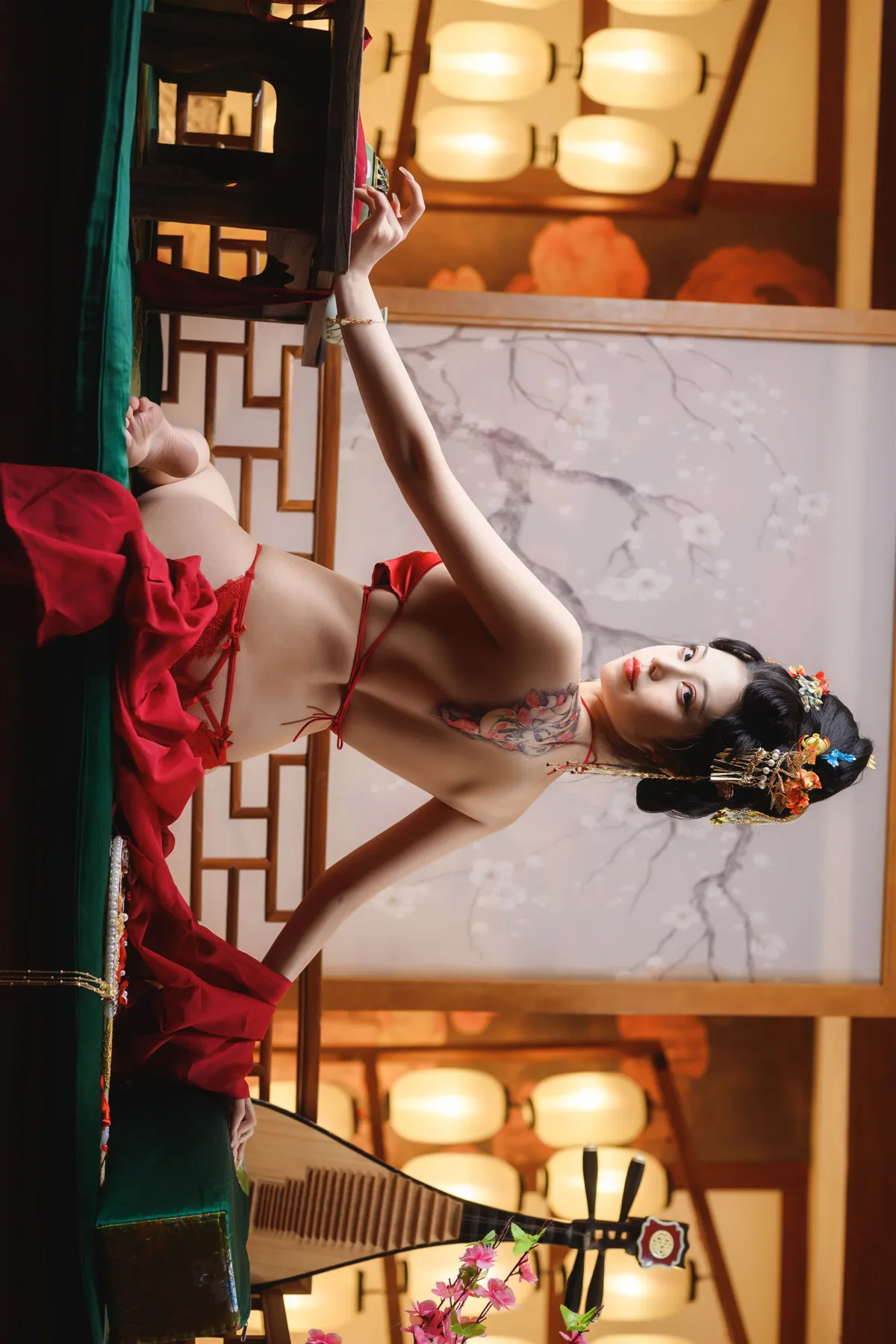 Cosplay 蜜汁猫裘Mizhimaoqiu 唐宫夜宴