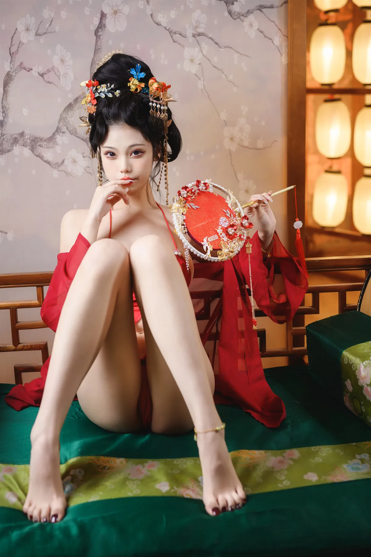 Cosplay 蜜汁猫裘Mizhimaoqiu 唐宫夜宴