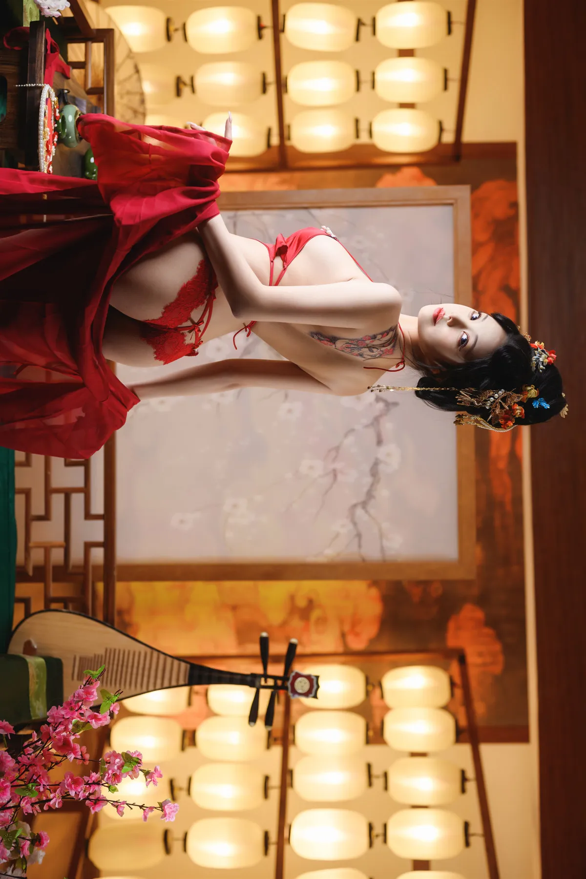 Cosplay 蜜汁猫裘Mizhimaoqiu 唐宫夜宴