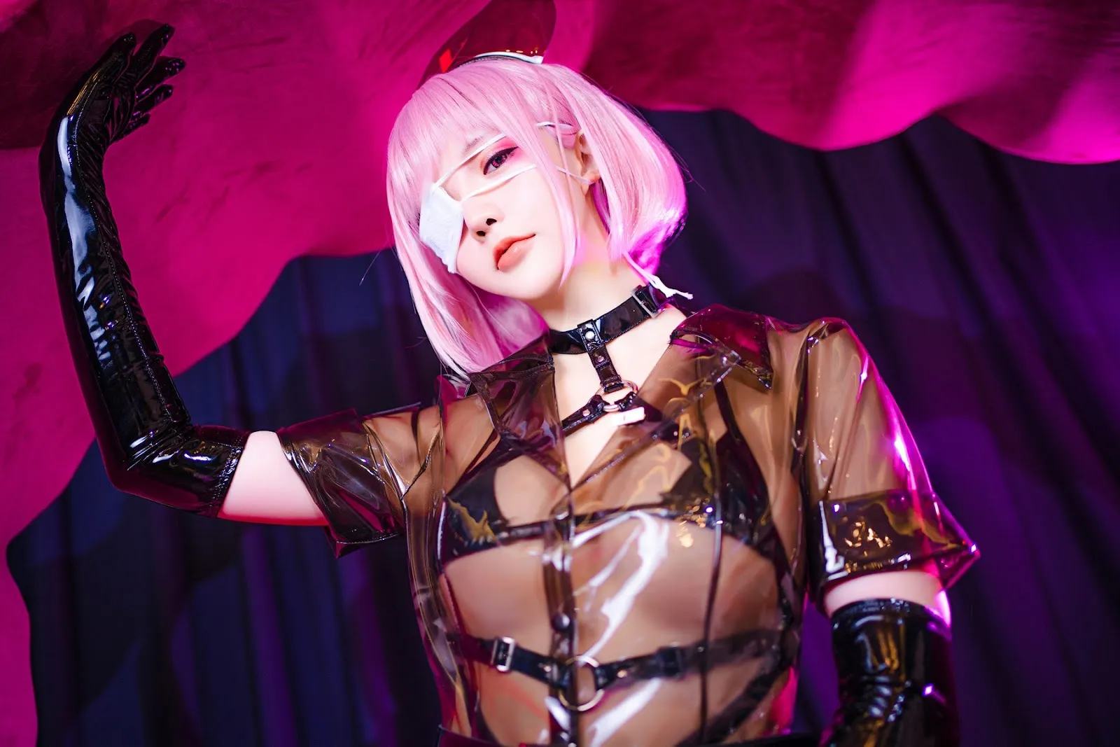 Cosplay 星之迟迟Hoshilily 透明护士