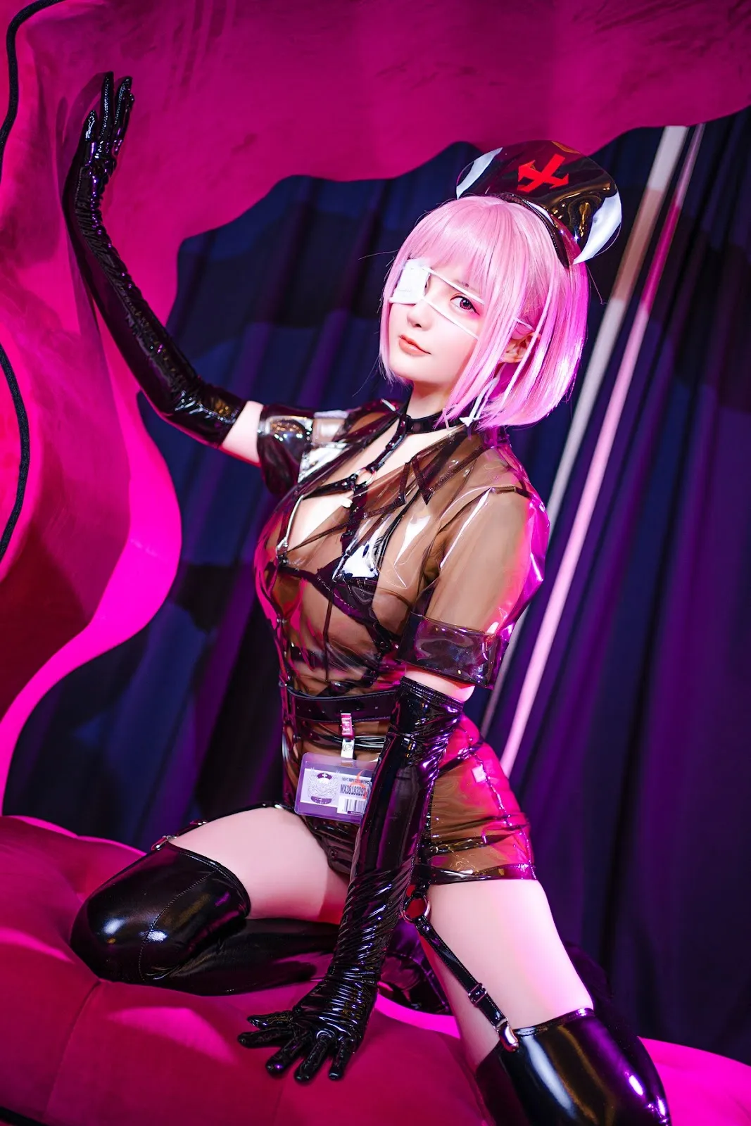 Cosplay 星之迟迟Hoshilily 透明护士