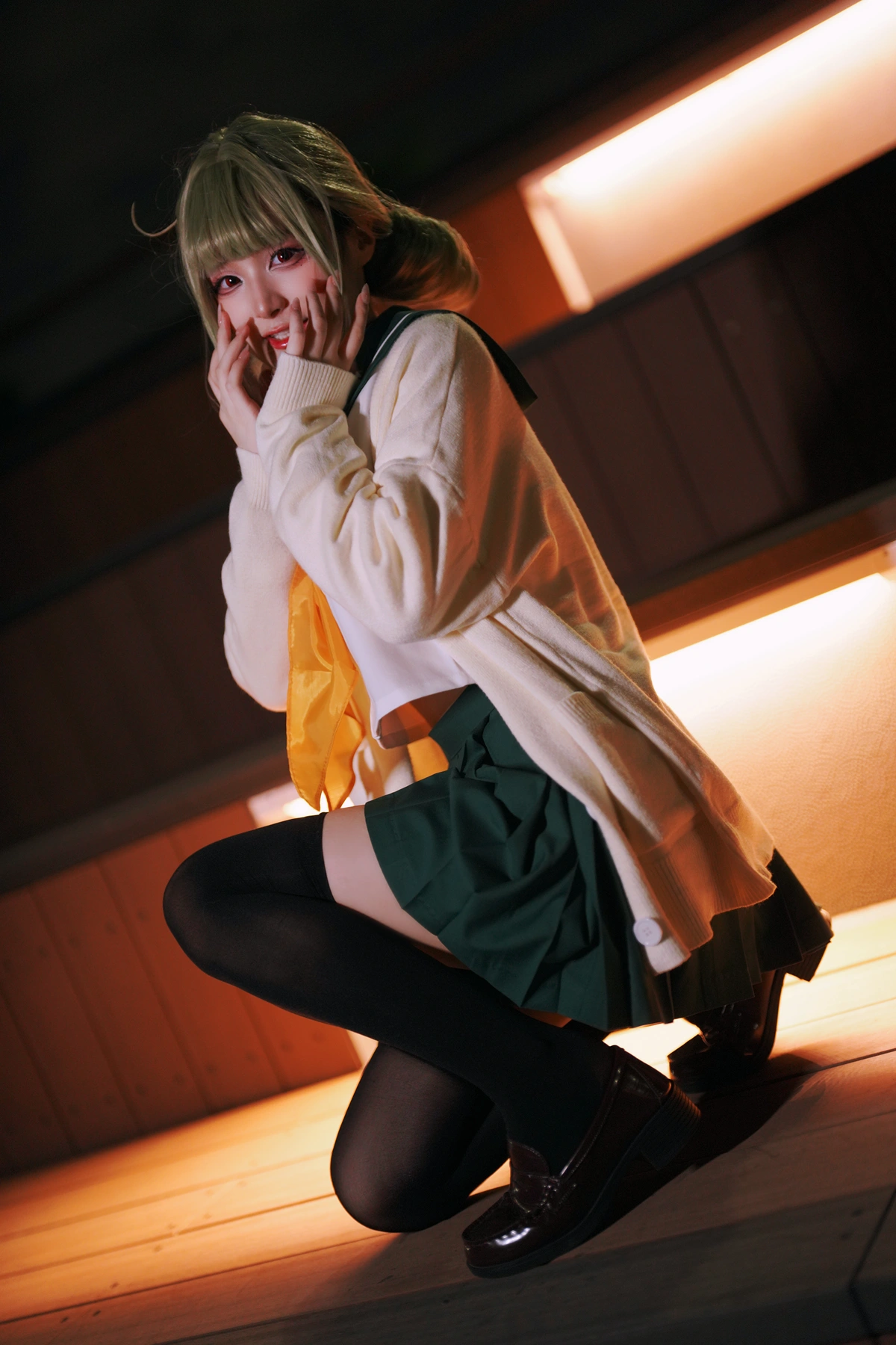 Cosplay 幼愛Youmeko – 小琪舞JK制服