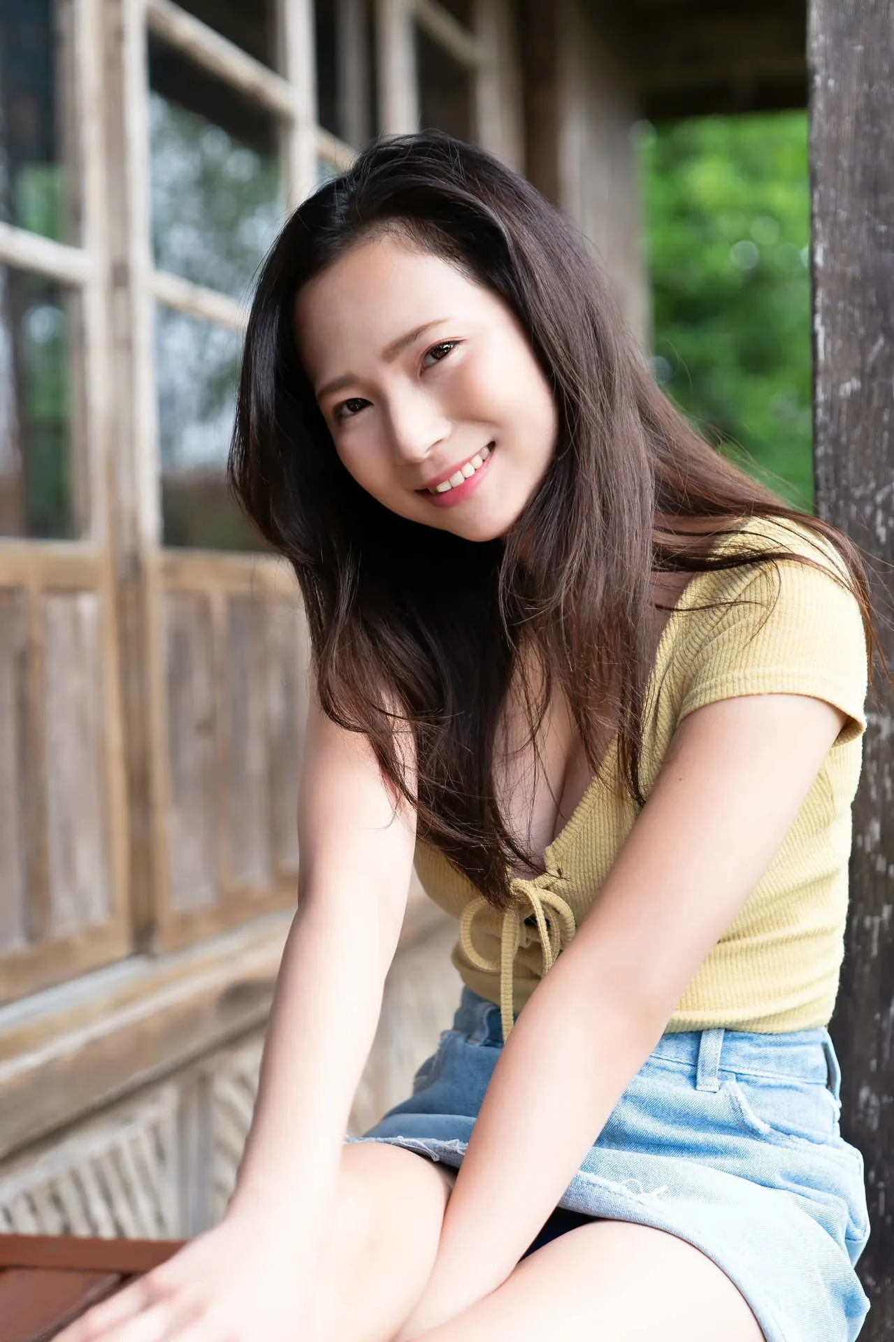 Miho Machiyama 街山みほ, idolpost 写真集 「煌めく紺碧の」 Set.06