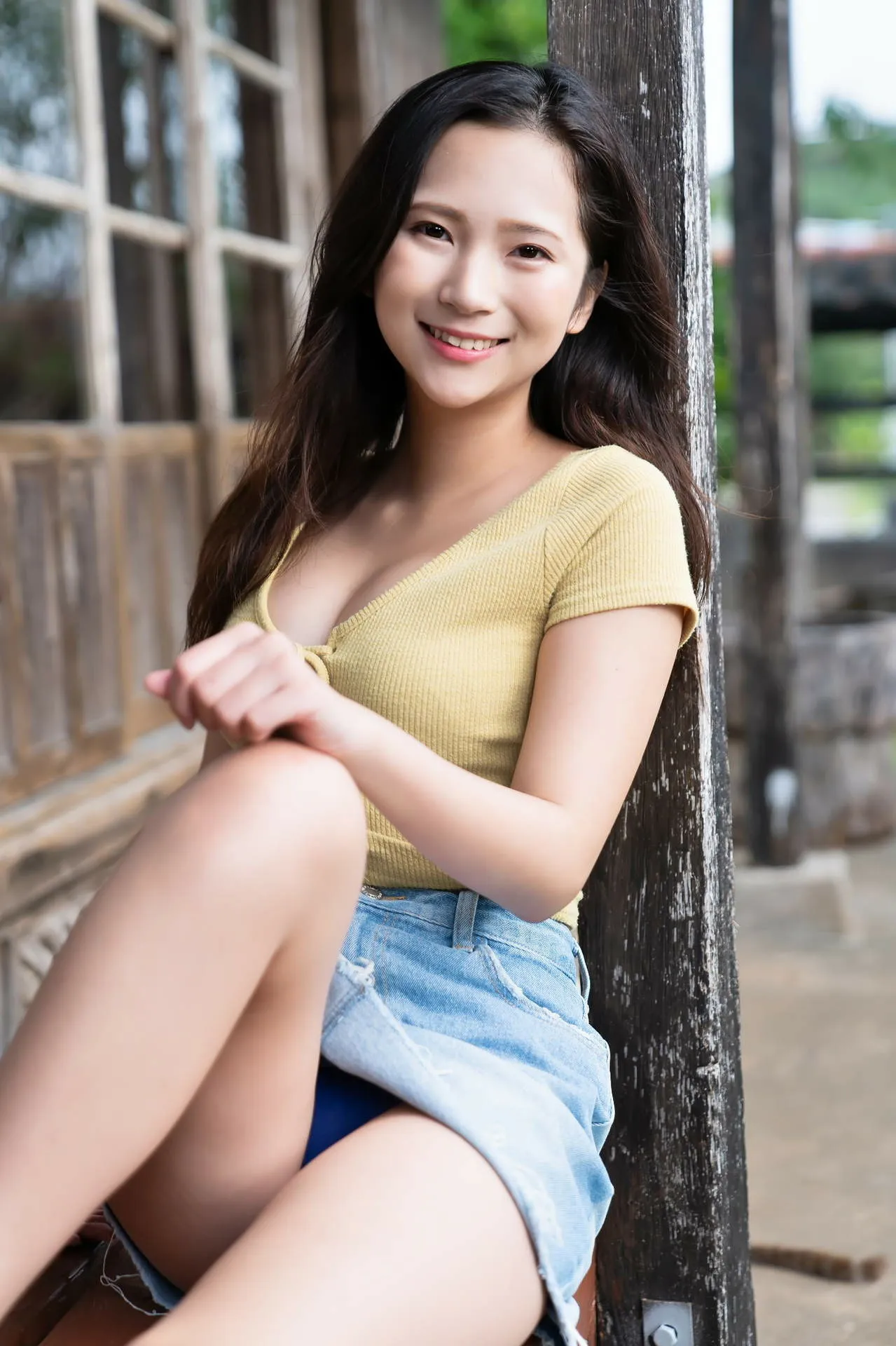 Miho Machiyama 街山みほ, idolpost 写真集 「煌めく紺碧の」 Set.06