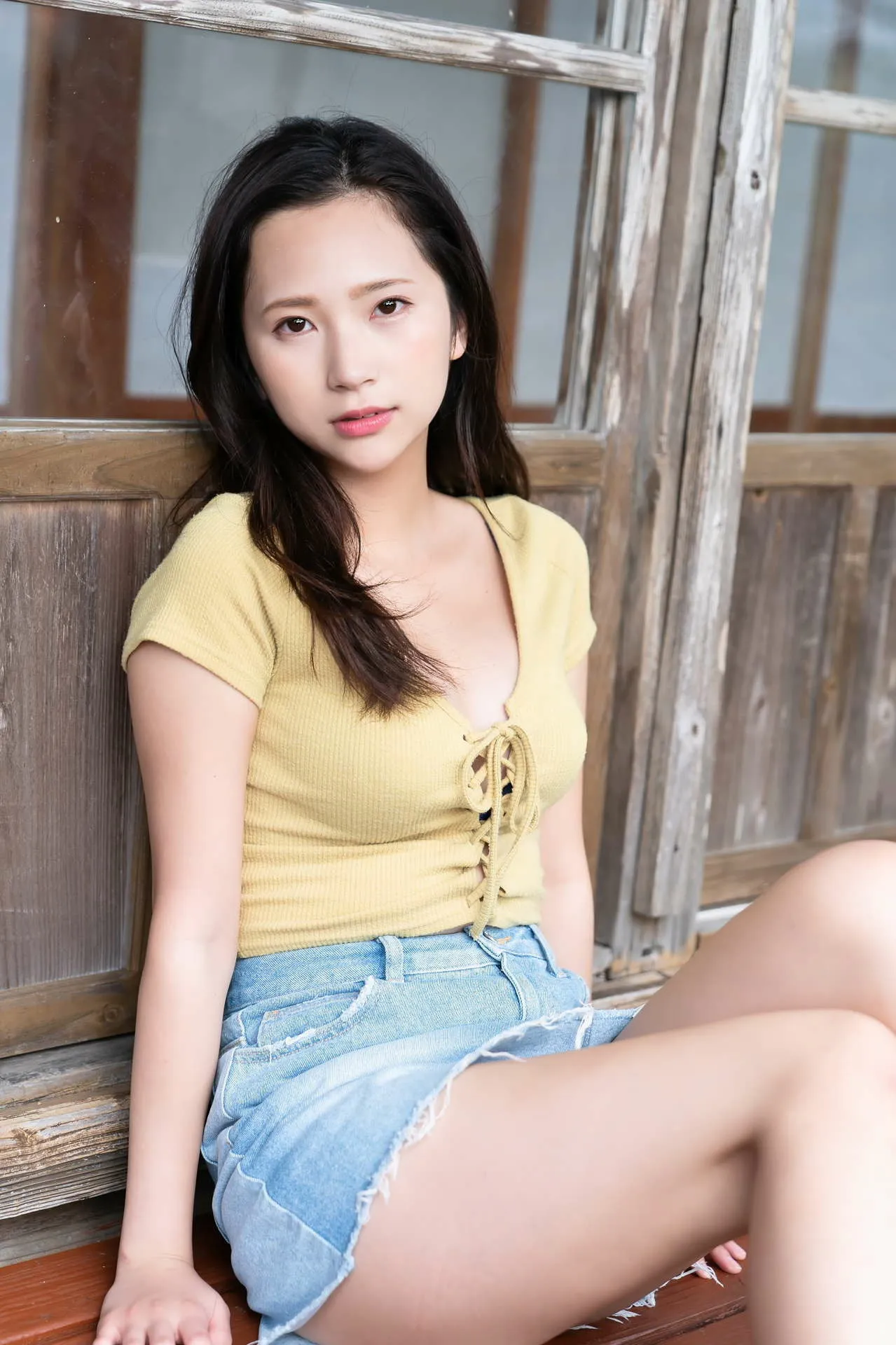 Miho Machiyama 街山みほ, idolpost 写真集 「煌めく紺碧の」 Set.06