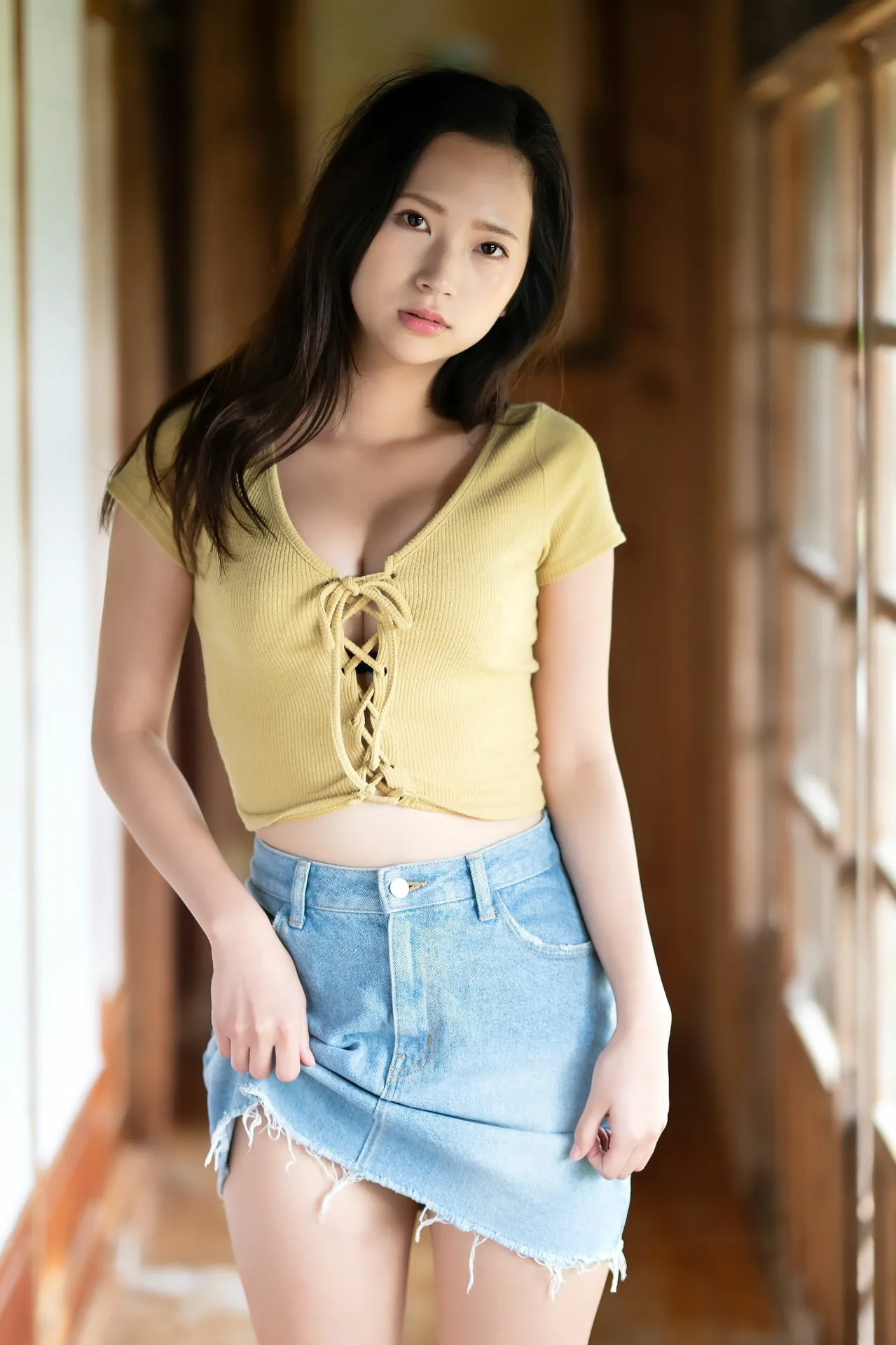 Miho Machiyama 街山みほ, idolpost 写真集 「煌めく紺碧の」 Set.06